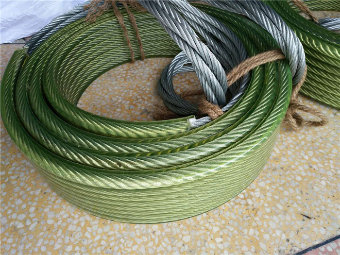 聚氨酯钢丝绳吊带